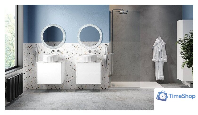  Belux Зеркало Джаз В 65 (1, белый глянцевый) - Изображение №8 — Интернет-магазин Time-Shop