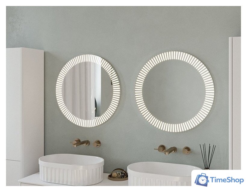  Belux Зеркало Джаз В 65 (1, белый глянцевый) - Изображение №4 — Интернет-магазин Time-Shop