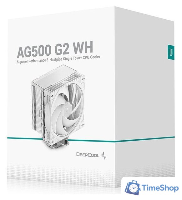 Кулер для процессора DeepCool AG500 G2 WH R-AG500-WHNPMG2-G - Изображение №10 — Интернет-магазин Time-Shop