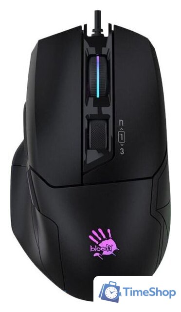 Игровая мышь A4Tech Bloody W70 Max (черный) - Изображение №1 — Интернет-магазин Time-Shop