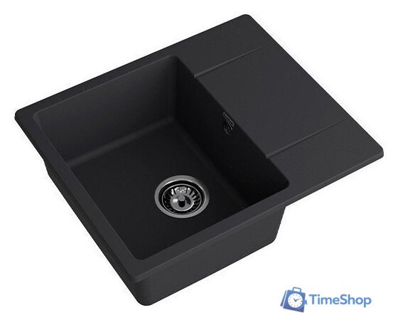 Кухонная мойка GranFest Urban GF-UR-258L (черный) - Изображение №2 — Интернет-магазин Time-Shop