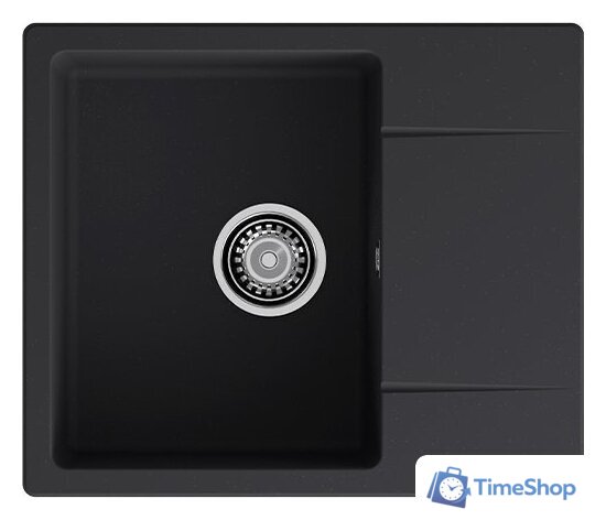 Кухонная мойка GranFest Urban GF-UR-258L (черный) - Изображение №1 — Интернет-магазин Time-Shop