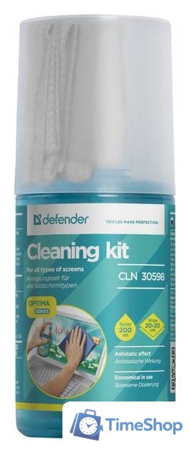 Чистящий набор Defender CLN 30598 Optima (200 мл) - Изображение №1 — Интернет-магазин Time-Shop