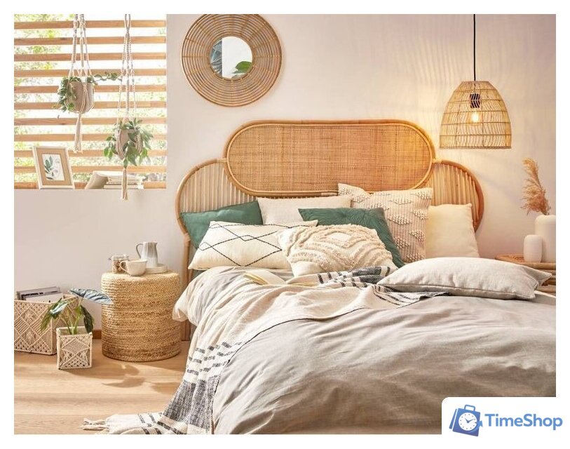 Зеркало Eglo Mitsuke 425029 (дерево/зеркало, натуральный) - Изображение №2 — Интернет-магазин Time-Shop