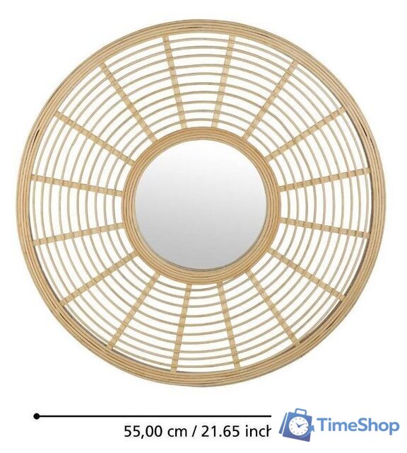 Зеркало Eglo Mitsuke 425029 (дерево/зеркало, натуральный) - Изображение №5 — Интернет-магазин Time-Shop