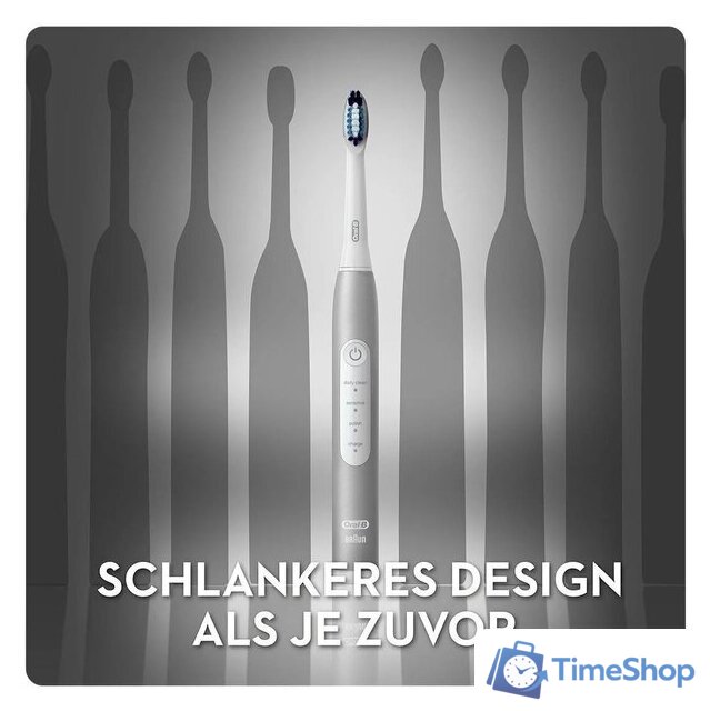 Электрическая зубная щетка Oral-B Pulsonic Slim Luxe 4100 - Изображение №9 — Интернет-магазин Time-Shop