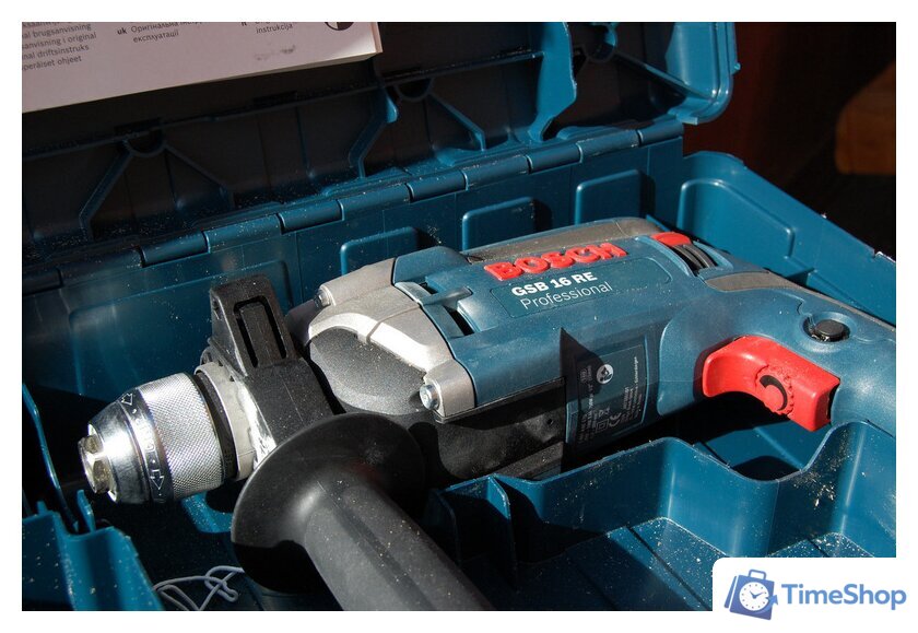 Ударная дрель Bosch GSB 16 RE Professional (060114E500) - Изображение №2 — Интернет-магазин Time-Shop