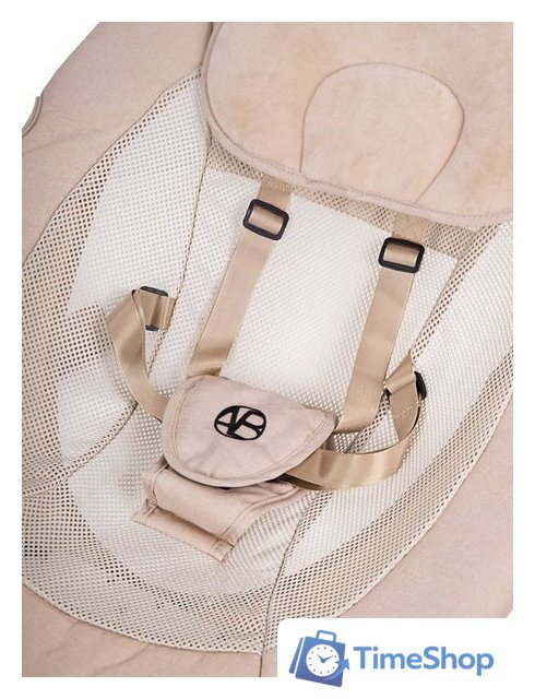 Шезлонг Amarobaby Teddy Swing AB24-22TED/03 (бежевый) - Изображение №5 — Интернет-магазин Time-Shop