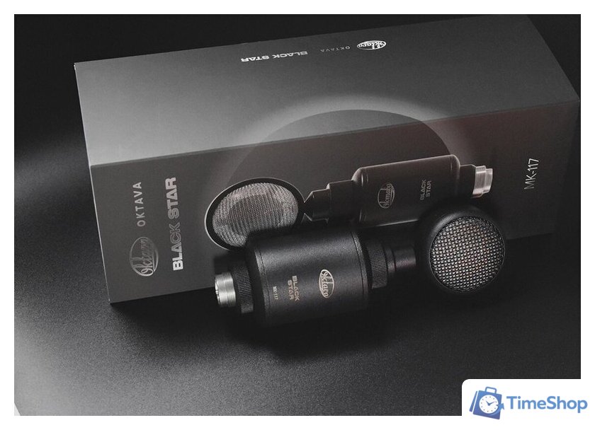Проводной микрофон Октава МК-117 Black Star Limited Edition - Изображение №3 — Интернет-магазин Time-Shop