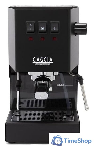 Рожковая кофеварка Gaggia Classic Evo Black 9481/14 - Изображение №1 — Интернет-магазин Time-Shop