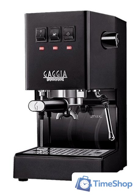 Рожковая кофеварка Gaggia Classic Evo Black 9481/14 - Изображение №2 — Интернет-магазин Time-Shop