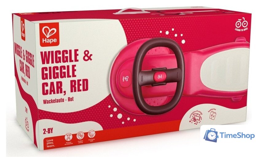 Каталка Hape Первый транспорт E1223_HP (красный) - Изображение №6 — Интернет-магазин Time-Shop