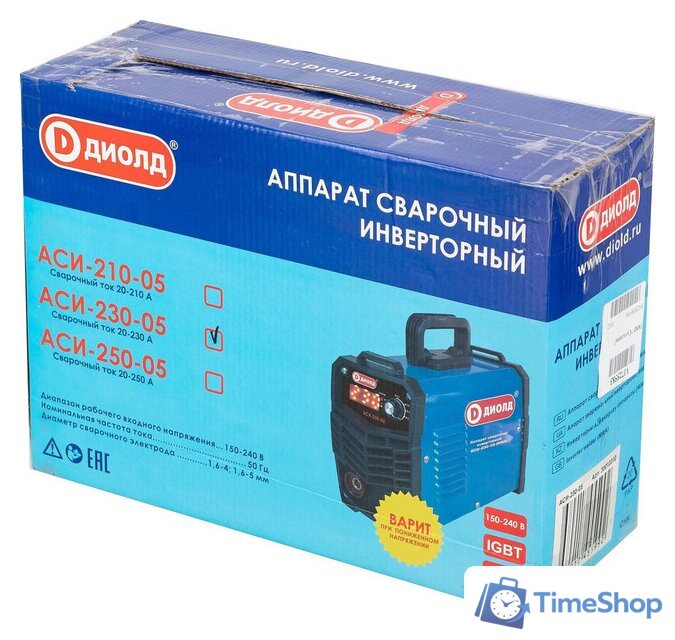 Сварочный инвертор ДИОЛД АСИ 230-05 - Изображение №14 — Интернет-магазин Time-Shop