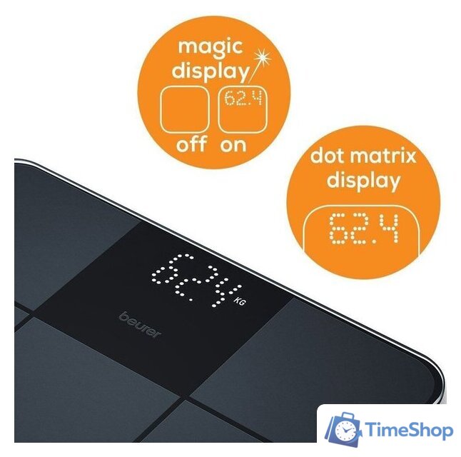 Напольные весы Beurer GS 235 - Изображение №4 — Интернет-магазин Time-Shop