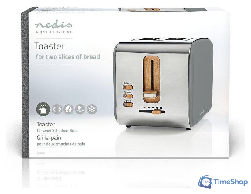 Тостер Nedis KABT510EGY - Изображение №7 — Интернет-магазин Time-Shop