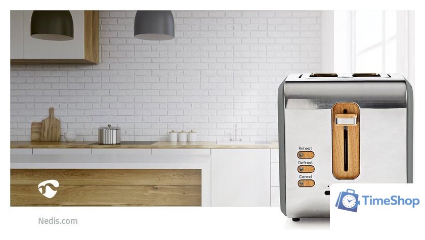 Тостер Nedis KABT510EGY - Изображение №2 — Интернет-магазин Time-Shop