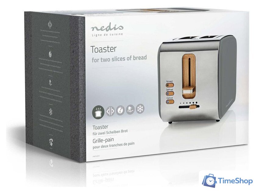 Тостер Nedis KABT510EGY - Изображение №9 — Интернет-магазин Time-Shop