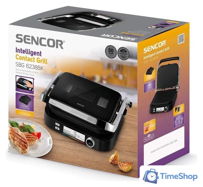Электрогриль Sencor SBG 6238BK - Изображение №14 — Интернет-магазин Time-Shop