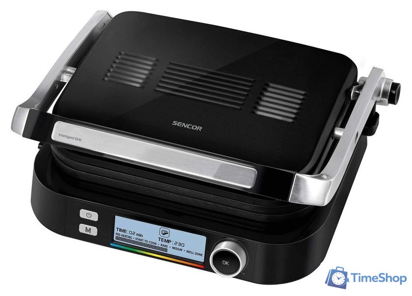 Электрогриль Sencor SBG 6238BK - Изображение №1 — Интернет-магазин Time-Shop
