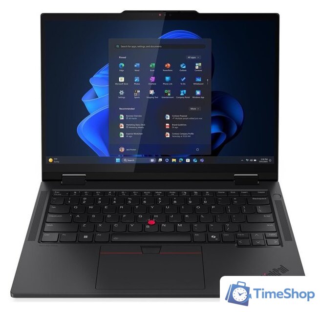 Ноутбук 2-в-1 Lenovo ThinkPad T14s 2-in-1 Gen 1 21R3000WUS - Изображение №2 — Интернет-магазин Time-Shop
