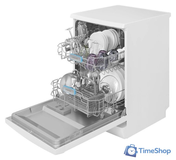 Отдельностоящая посудомоечная машина Meferi MDW6062WH FS Light - Изображение №10 — Интернет-магазин Time-Shop