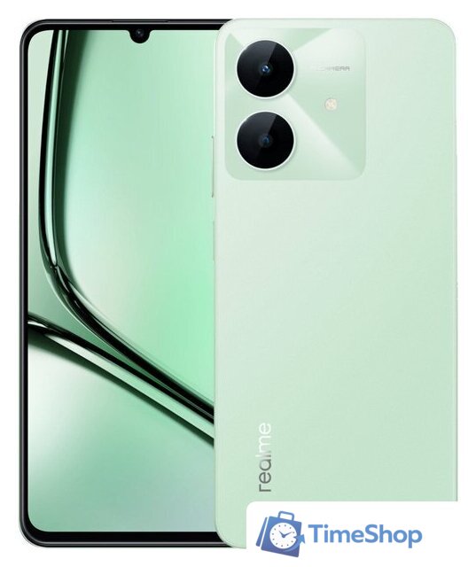 Телефон Realme Note 60x RMX3938 4GB/128GB (зеленый) - Изображение №2 — Интернет-магазин Time-Shop