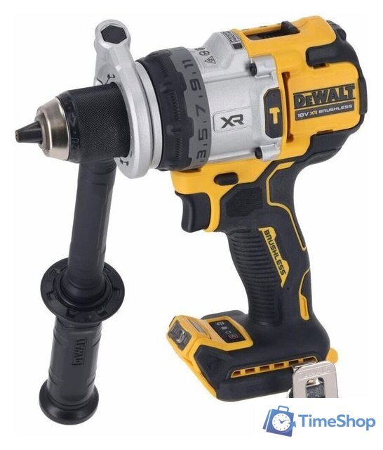 Ударная дрель-шуруповерт DeWalt DCD1007H2T (с 2-мя АКБ, кейс) - Изображение №2 — Интернет-магазин Time-Shop