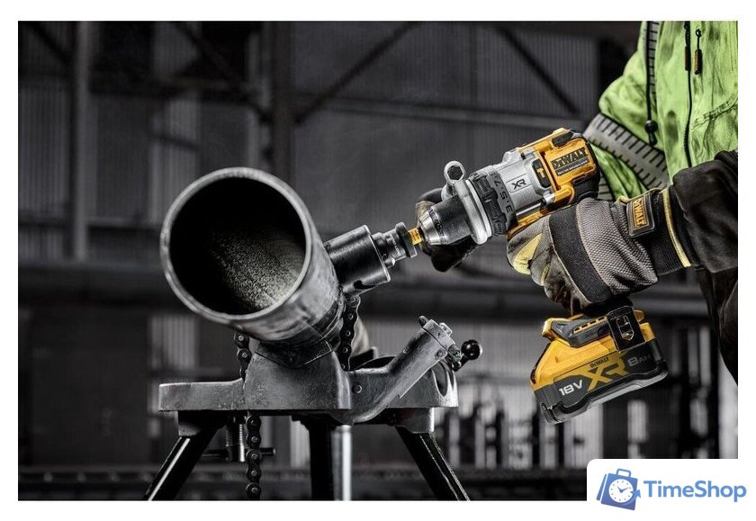 Ударная дрель-шуруповерт DeWalt DCD1007H2T (с 2-мя АКБ, кейс) - Изображение №9 — Интернет-магазин Time-Shop