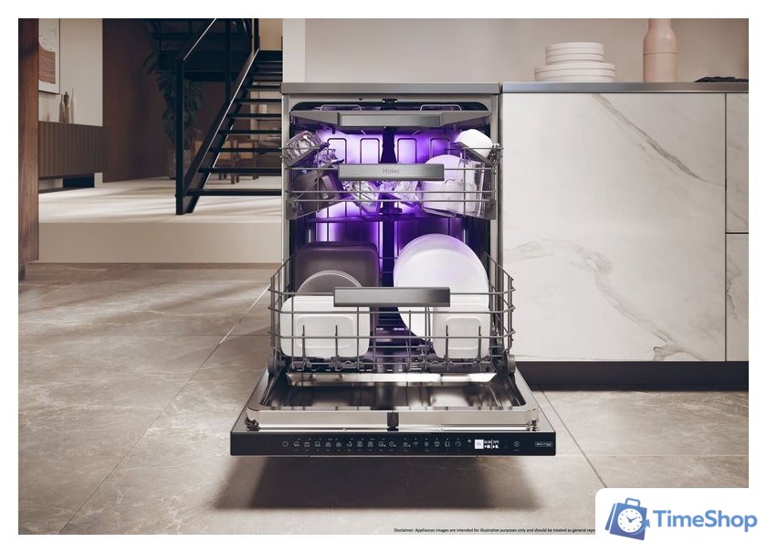Встраиваемая посудомоечная машина Haier I Pro Shine XS 4A4M4BB - Изображение №12 — Интернет-магазин Time-Shop