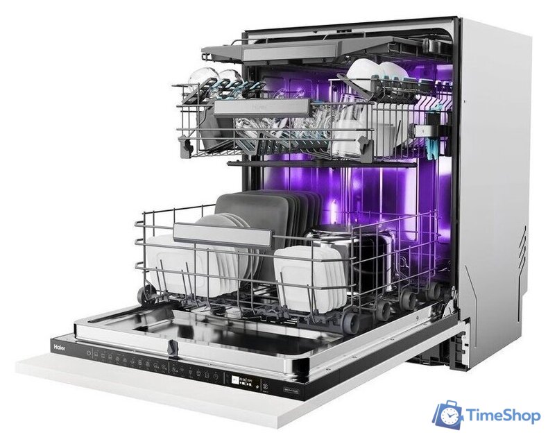 Встраиваемая посудомоечная машина Haier I Pro Shine XS 4A4M4BB - Изображение №3 — Интернет-магазин Time-Shop