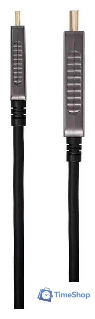 Кабель VCOM D3742CH-5 HDMI - USB 2 Type-C (5 м, черный/серый) - Изображение №3 — Интернет-магазин Time-Shop