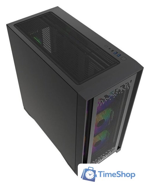 Корпус Powercase ByteFlow Pro CP ARGB CH9CLPB-A4 - Изображение №3 — Интернет-магазин Time-Shop