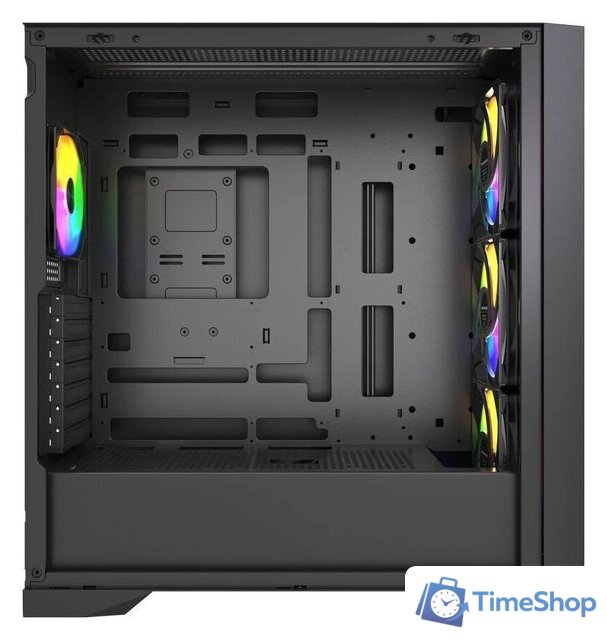 Корпус Powercase ByteFlow Pro CP ARGB CH9CLPB-A4 - Изображение №5 — Интернет-магазин Time-Shop