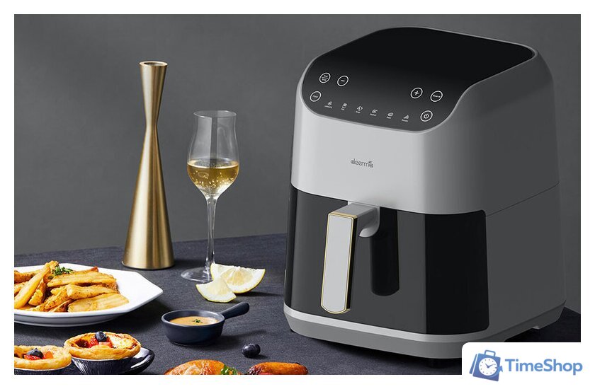 Аэрогриль (аэрофритюрница) Deerma DEM-KZ130W - Изображение №8 — Интернет-магазин Time-Shop