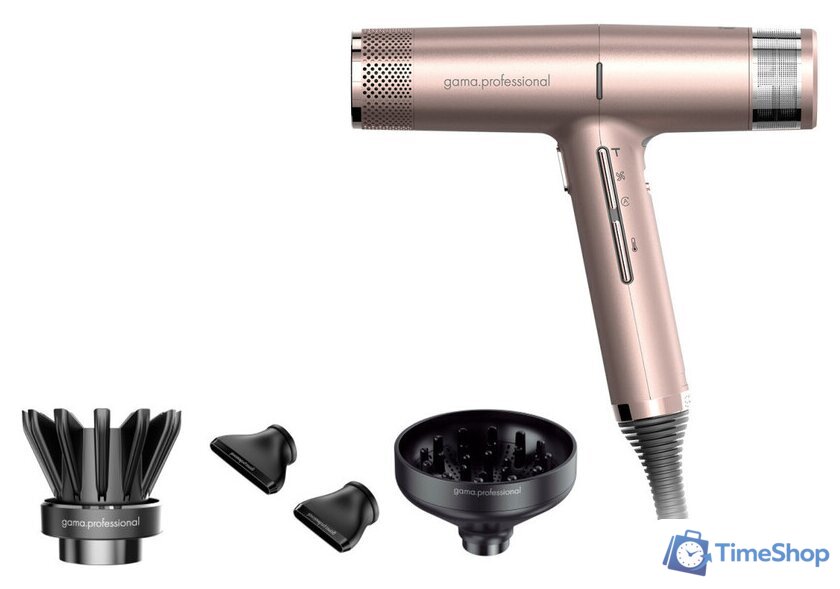 Фен GA.MA IQ2 Perfetto Oxy-Active Rose Gold - Изображение №1 — Интернет-магазин Time-Shop
