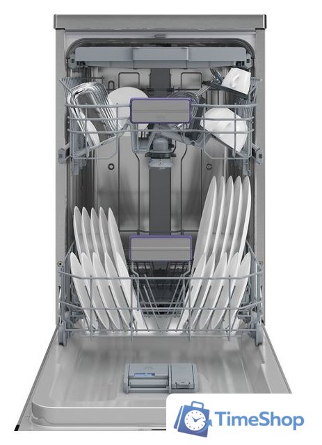 Отдельностоящая посудомоечная машина BEKO BDFS26123XQ - Изображение №8 — Интернет-магазин Time-Shop