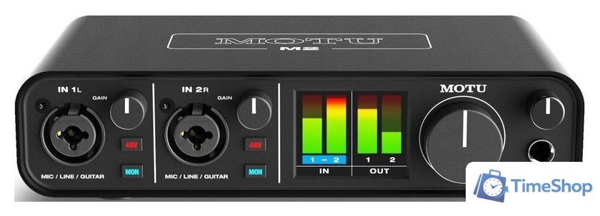 Аудиоинтерфейс MOTU M2 - Изображение №2 — Интернет-магазин Time-Shop