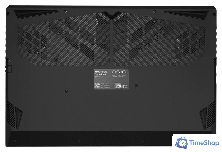 Игровой ноутбук OSiO CyberLine C170i-002 - Изображение №10 — Интернет-магазин Time-Shop
