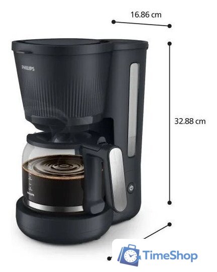 Капельная кофеварка Philips 3000 Series HD7411/90 - Изображение №3 — Интернет-магазин Time-Shop