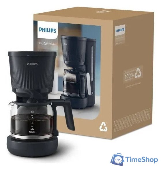 Капельная кофеварка Philips 3000 Series HD7411/90 - Изображение №4 — Интернет-магазин Time-Shop