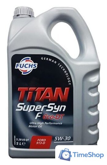 Моторное масло Fuchs Titan Supersyn F ECO-DT 5W-30 5л - Изображение №1 — Интернет-магазин Time-Shop