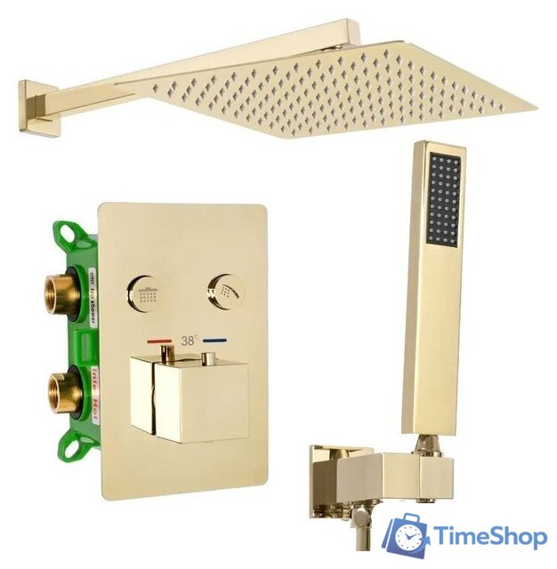 Душевая система  Rea Fenix Davis L. Gold REA-P6324 - Изображение №1 — Интернет-магазин Time-Shop