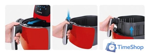 Аэрогриль (аэрофритюрница) Klausberg KB-7571 - Изображение №6 — Интернет-магазин Time-Shop