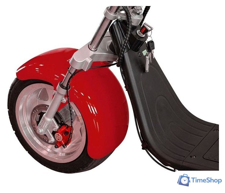 Электроскутер Yakama АР-Н008-3 (красный) - Изображение №3 — Интернет-магазин Time-Shop