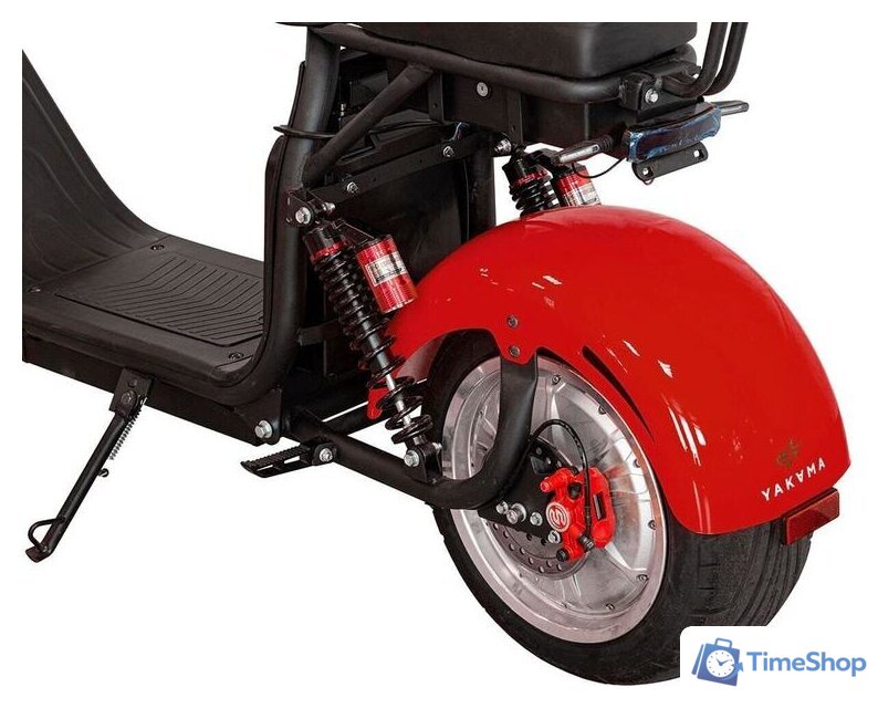 Электроскутер Yakama АР-Н008-3 (красный) - Изображение №4 — Интернет-магазин Time-Shop