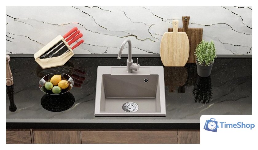 Кухонная мойка Polygran Argo 460 (опал) - Изображение №2 — Интернет-магазин Time-Shop