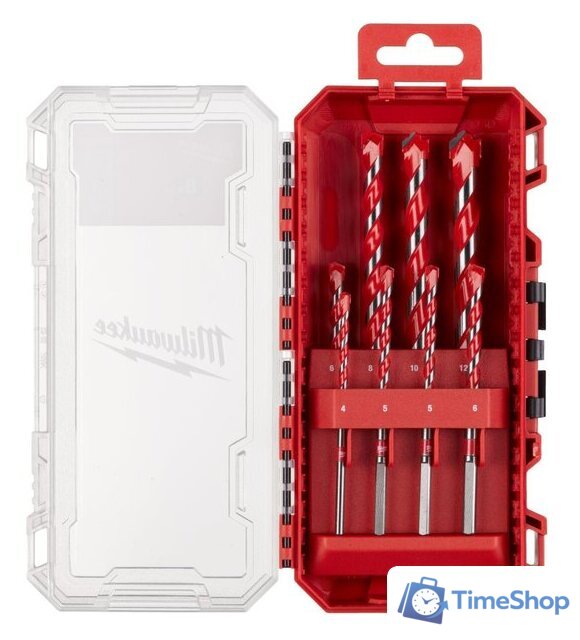 Набор буров Milwaukee 4932493881 - Изображение №1 — Интернет-магазин Time-Shop