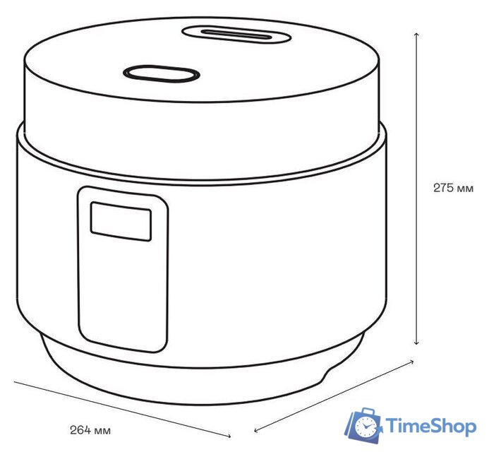 Мультиварка Garlyn MR-Solo 4 Pro - Изображение №2 — Интернет-магазин Time-Shop