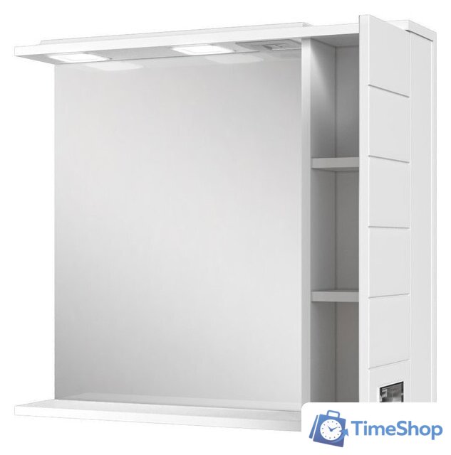  Домино Шкаф с зеркалом Cube 65 (правый) - Изображение №3 — Интернет-магазин Time-Shop