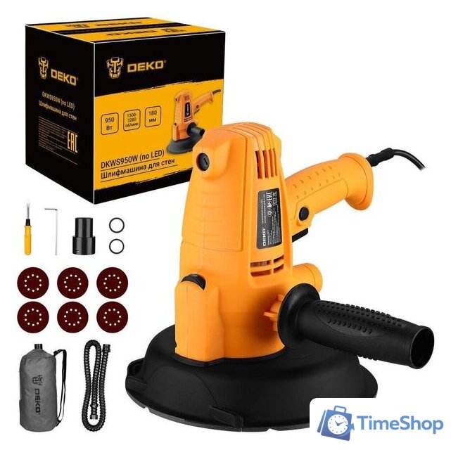 Шлифмашина для стен и потолков Deko DKWS950W 084-1089 - Изображение №1 — Интернет-магазин Time-Shop